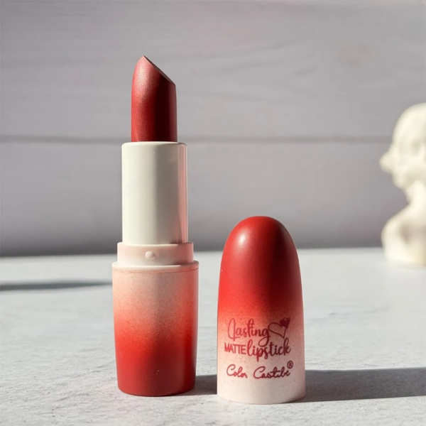Pack Of 3 Color Casting Matte Lipsticks Vibrant Colors Smooth Matte Finish Long-lasting Beauty - Image 3