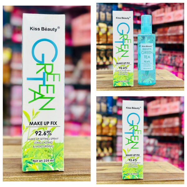 Kiss Beauty Green Tea Makeup Fix Setting Spray – 220ml