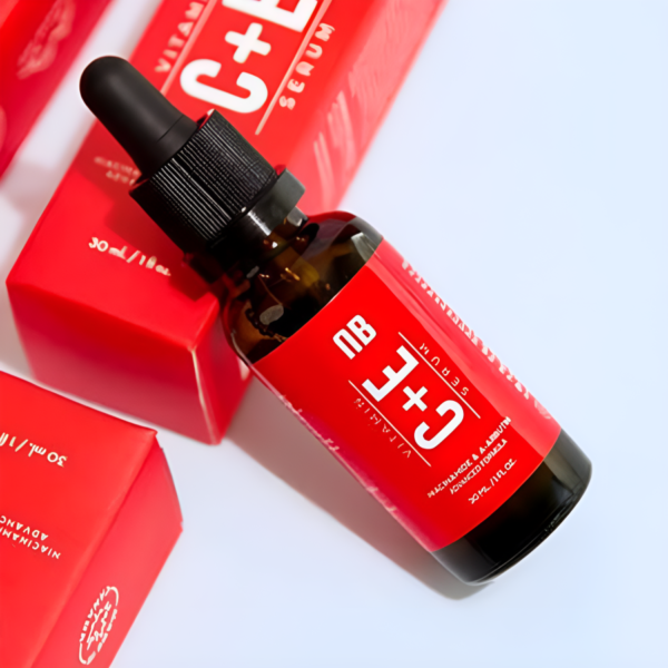 Nirvana Botanics Vitamin C + E Serum – 15ml  Anti Acne & Glowing Serum