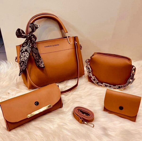 Charles And Kieth Exclusive Collection – Cloud Bag, Clutch, And Mini Wallet –  women Fashionable New Style Bags