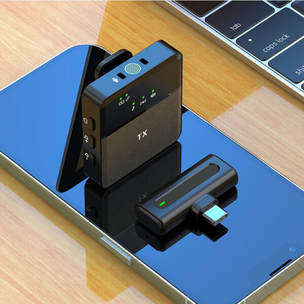 Sx8 Type-c Single Lavalier Wireless Microphone For Interview And Vlog Professional Lavalier