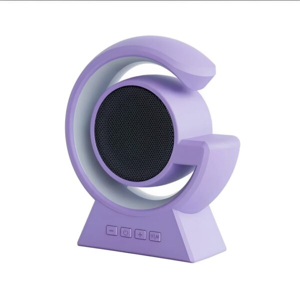Bx-39 Mini G Wireless Speaker With Rgb Light & Wireless Charging Portable Bluetooth 5.3 Speaker & Bedside Lamp