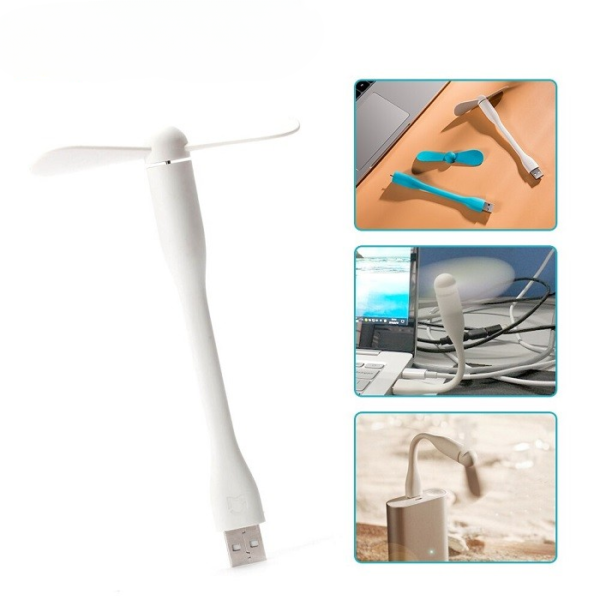 Usb Fan Portable Adapter Led Usb Light Lamp Enhanced Version For Laptop Notebook Computer Pc Power Bank