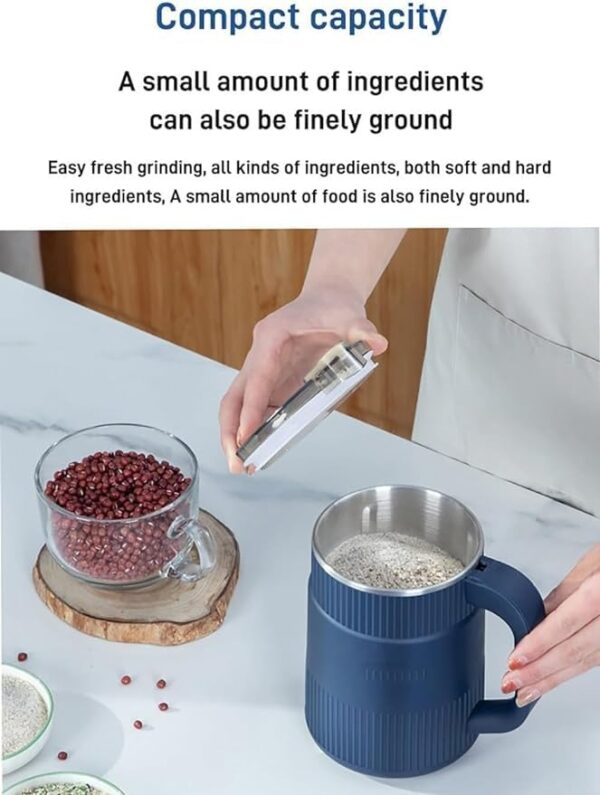 Electric Coffee Grinder & Food Processor | Model: Ts-19 | 250w Powerful Motor | Upto 5 Cups - Image 3