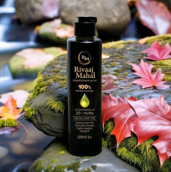 Rivaj Mahal Hair Oil Your Ultimate Hair Care Solution – 200ml - Image 3