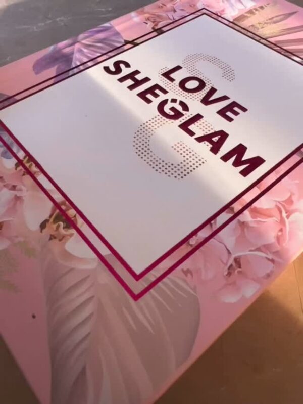 Love Sheglam Makeup Book 5 In 1 Professional Makeup Book Palette – All-in-one Eyeshadow, Eyebrow Powder, Concealer, Lipstick , Blusher & Highlighter Kit - Image 2
