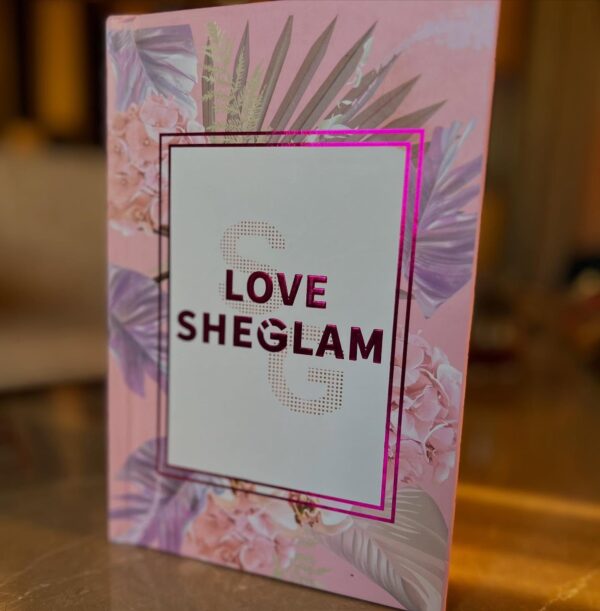 Love Sheglam Makeup Book 5 In 1 Professional Makeup Book Palette – All-in-one Eyeshadow, Eyebrow Powder, Concealer, Lipstick , Blusher & Highlighter Kit - Image 5