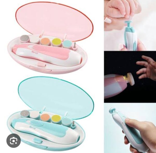 Baby Electric Nail Clipper Nail Cutter Manicure & Pedicure 0m+ | Baby Nail Trimmer