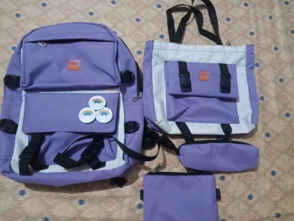 4-piece School Bag Set: Stylish & Practical New Arrival - Image 3