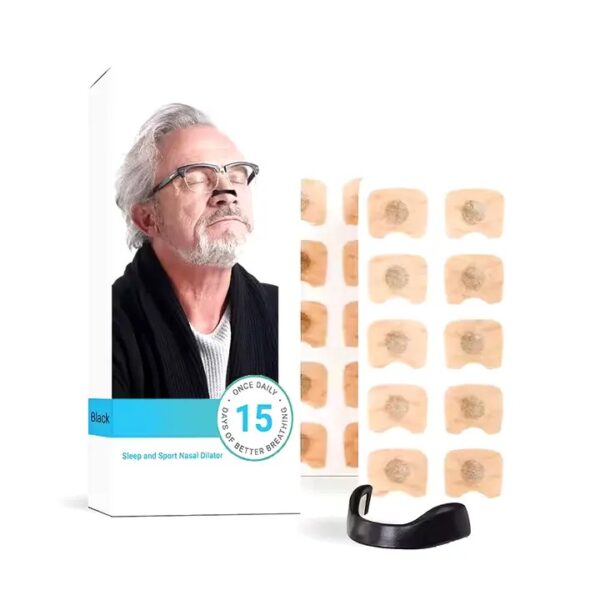 Sleep-co Magnetic Nose Strips – Nasal Dilator Starter Kit Next-gen Breath In Nasal Strips / Magnetic Nose Clips - Image 4