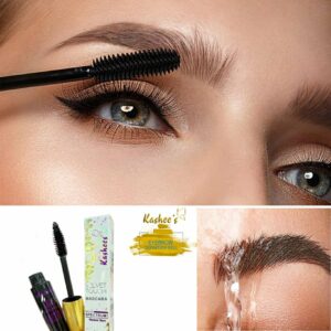 Kashees Waterproof Mascara – Long-lasting, Smudge-proof, Volumizing & Defining Formula For Bold Lashes – Best Quality Mascara For Girls – Mascara For Women – Waterproof Mascara