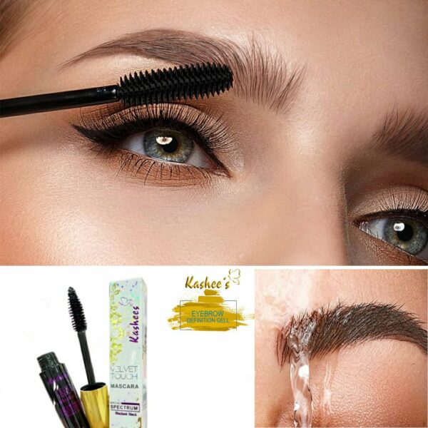 Kashees Waterproof Mascara – Long-lasting, Smudge-proof, Volumizing & Defining Formula For Bold Lashes – Best Quality Mascara For Girls – Mascara For Women – Waterproof Mascara