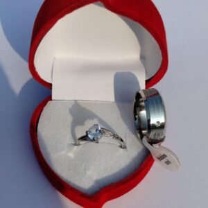 Couple Special Stainless Steel Rings Set – Matching His & Hers Bands For Couples, Promise Or Anniversary Rings | Couple Ring | Ring For Gift |