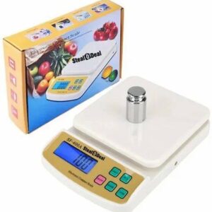 Sf-400a Digital Kitchen Scale – Precision Food Weighing Machine For Cooking, Baking & Meal Prep – High Accuracy Lcd Display, 10kg Capacity