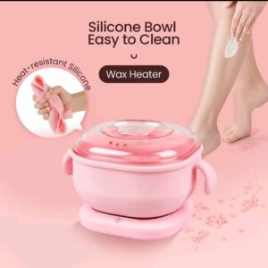 Portable Foldable 400ml Silicone Wax Warmer – Travel-friendly Hair Removal Heater For Body & Spa Use |random Color