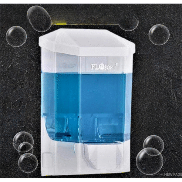 Flosoft Wall Mounted Liquid Soap / Sanitiser / Shampoo Despencer (500 Ml) - Image 5