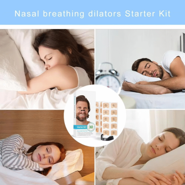 Sleep-co Magnetic Nose Strips – Nasal Dilator Starter Kit Next-gen Breath In Nasal Strips / Magnetic Nose Clips - Image 3