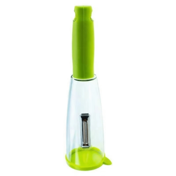 Stainless Steel Multifunctional Vegetable Fruit Peeler With Storage Box –  carrot Peeler Stainless – Veggie Peeler Kitchen Gadgets – Potatoes Cucumber Vegetables Carrot Peeler ( Random Color ) - Image 6