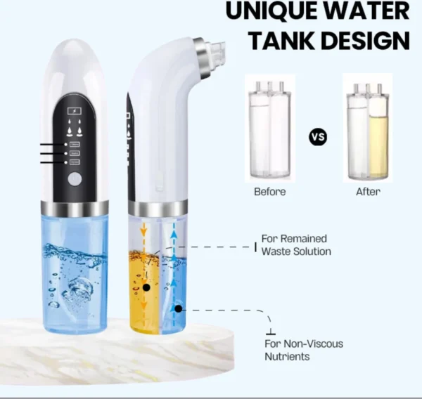 Bubble Facial & Blackhead Remover – Deep Cleanser For Acne, Pores & Glowing Skin | Pimple & Oil Control Tool | Blemish-fighting & Matte Finish | Bubble Technology Pore Purifier