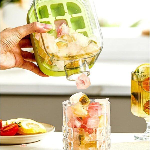 My Crush Cup Ice Cube Tray, Water Bottle Ice Cube Tray, Cool Summer Ice Cube Cup, Upgraded Ice Cube Bottle, Reusable Press-to-cold Ice Cube Hydration – 500ml – Random Color - Image 4