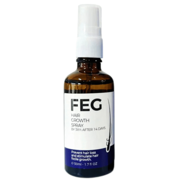 Feg Plus Beard & Hair Growth Serum Spray Powered By Nature For Visible Results | Best Quality Hair Growth Spray – Hair Serum – 60 Ml - Image 5