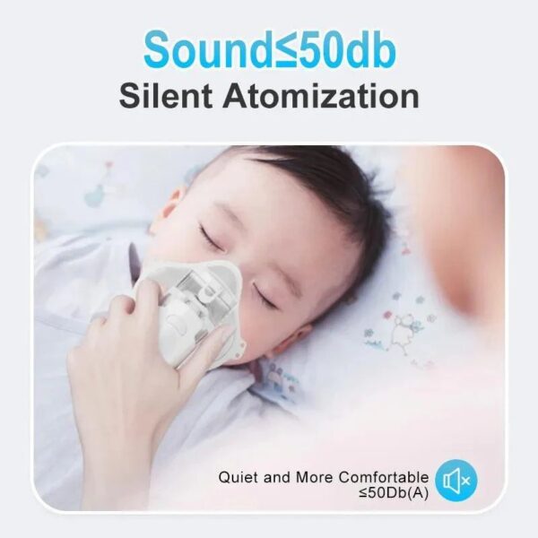 Portable Nebulizer For Asthma Inhaler Nebulizer Machine For Kids And Adults Medical Asthma Nebulizer – Rechargeable
