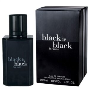 Black Is Black Perfume For Men | Best Quality Perfume For Men | Eau De Parfum – 100ml – 80% Vol – 3.3floz