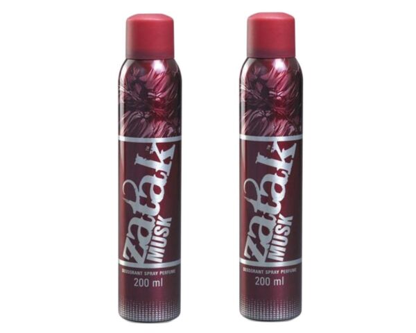 01 Piece – Zatak Musk Deodorant Spray 200ml – Zatak Spicy Deodorant Spray Perfume Deodorant Spray – Random Color