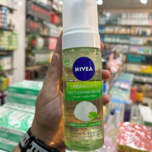 Nivea Urban Skin Face Cleansing Mousse – Deep Cleanse & Anti-pollution Care For Fresh, Radiant Skin