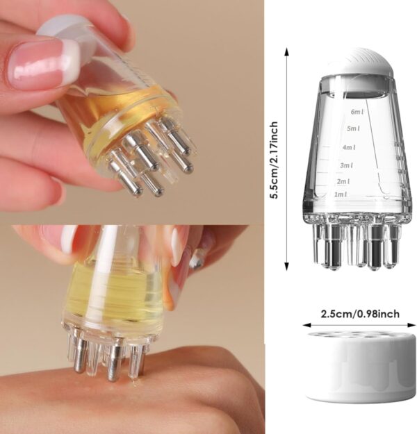 Scalp Root Hair Oil Applicator | Mini Oil Massage Comb - Image 6
