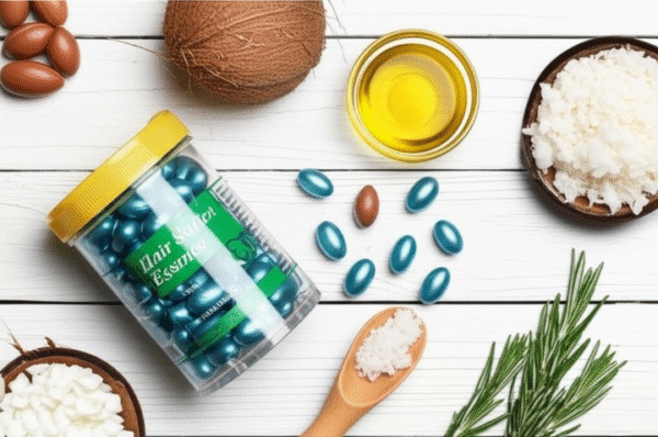 Hair Soften Essence Capsules – 60 Softgel Capsules For Nourishing, Hydrating & Softening All Hair Types