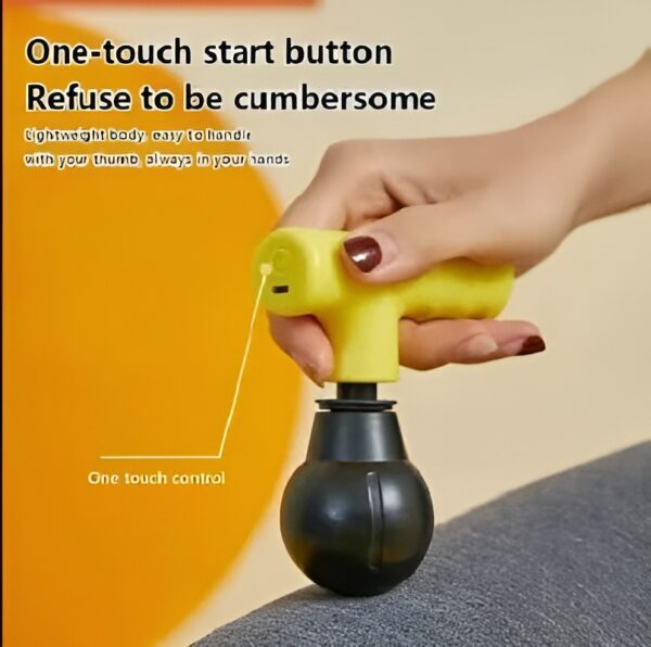 Handle Elbow Fascial Massage Gun – Deep Muscle Relaxation & Vibration Therapy For Soreness, Fatigue & Body Recovery - Image 2