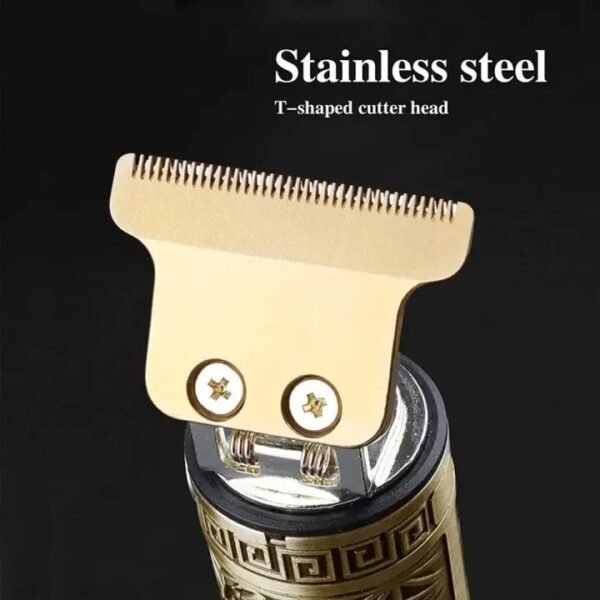 Metal Body – Vintage T9 Trimmer And Hair Clipper Cutting Machine For Men - Image 2