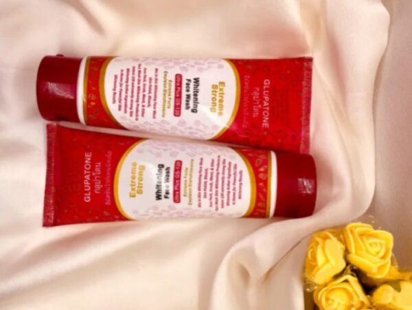 Glupatone Whitening Face Wash Gs 120 (pack Of 2) | Extreme Strong Powerful Whitening For Clear Skin [60ml] - Image 2