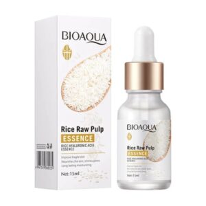 Bioaoua Hyaluronic Acid Rice Raw Pulp Essence Face Serum 15ml