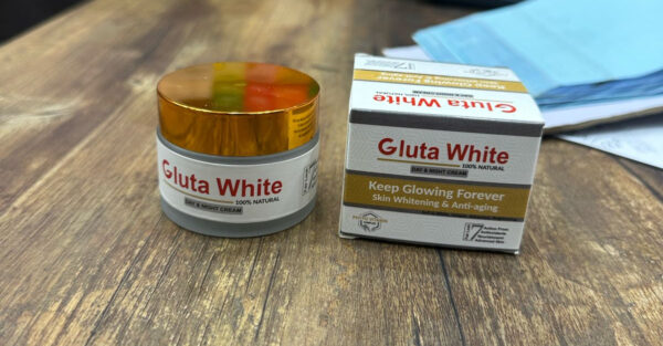 Gluta White Extreme Stronger Light Up And Anti-aging Day & Night Cream | 50gram - Image 3