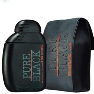 Pack Of 1 – Creation Lamis Pure Black Eau De Toilette Spray For Men, Bold And Masculine Fragrance, 3.4 Fluid Ounces – Long-lasting Scent – Premium Designer-inspired Cologne – 100ml