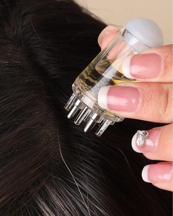 Scalp Root Hair Oil Applicator | Mini Oil Massage Comb - Image 10