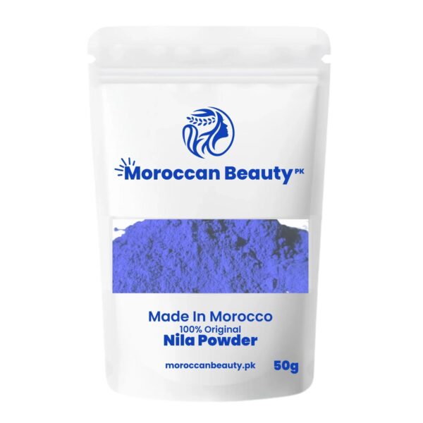 Moroccan Beauty Nila Powder | Blue Nila Skin Whitening Powder 50g | Best Quality Nila Powder - Image 2
