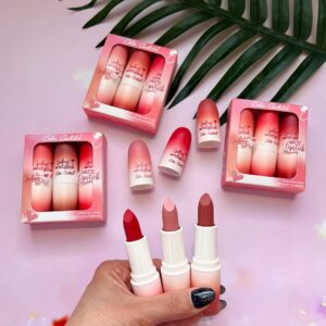 Color Castle High Coverage & Long Lasting Lipstick [pack Of 3] | Color Castle Lipsticks Pack