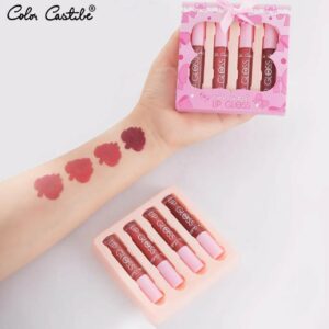 Color Castle [4pcs] Matte Lip Gloss Set | Color Castle Lipsticks Pack