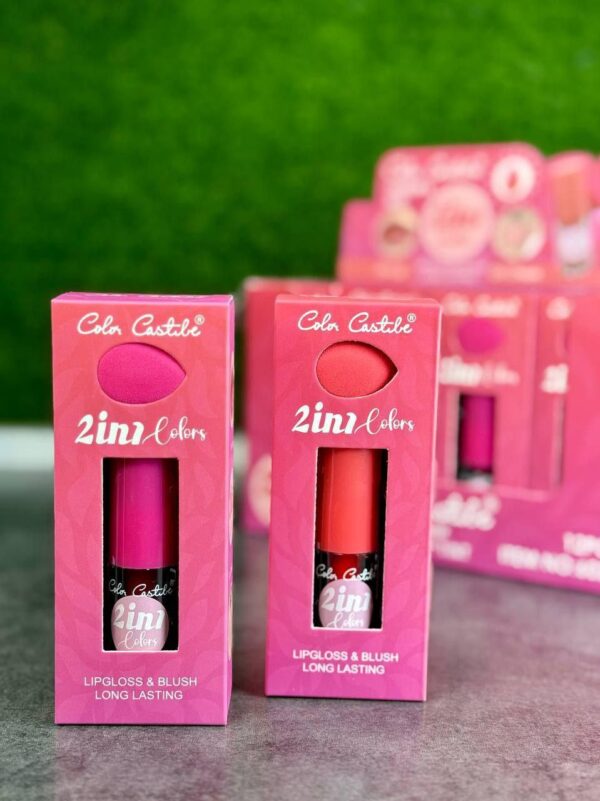 Color Castle 2 In 1 Makeup Deal, Pack Of 2 | Color Castle Lipsticks Pack - Image 2