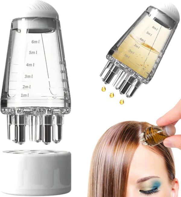 Scalp Root Hair Oil Applicator | Mini Oil Massage Comb - Image 8