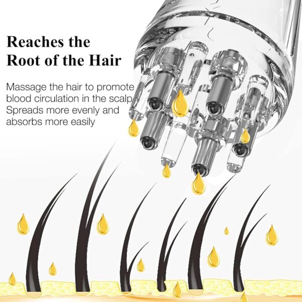 Scalp Root Hair Oil Applicator | Mini Oil Massage Comb - Image 4