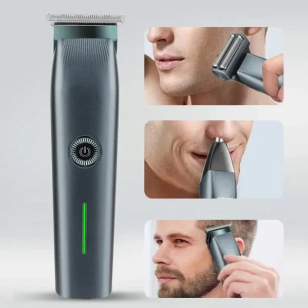 Geemy (gm7620) 3in1 Grooming Kit Is Rechargeable Powerful Trimmer For Men / Sharp Trimmer Face Shaver For Precise Shaving - Image 3