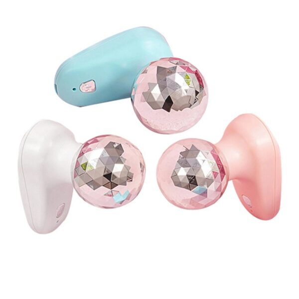 Pack Of 01 – Mini Massager – Usb Rechargeable Handheld Device With 6 Vibration Levels For Muscle Relief & Relaxation Random Colors - Image 2