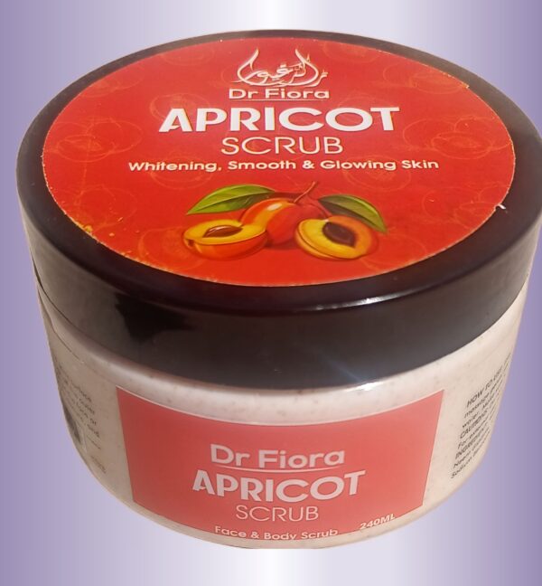 Natural Apricot Face & Body Scrub – Deep Cleansing Exfoliator For Smooth, Glowing Skin