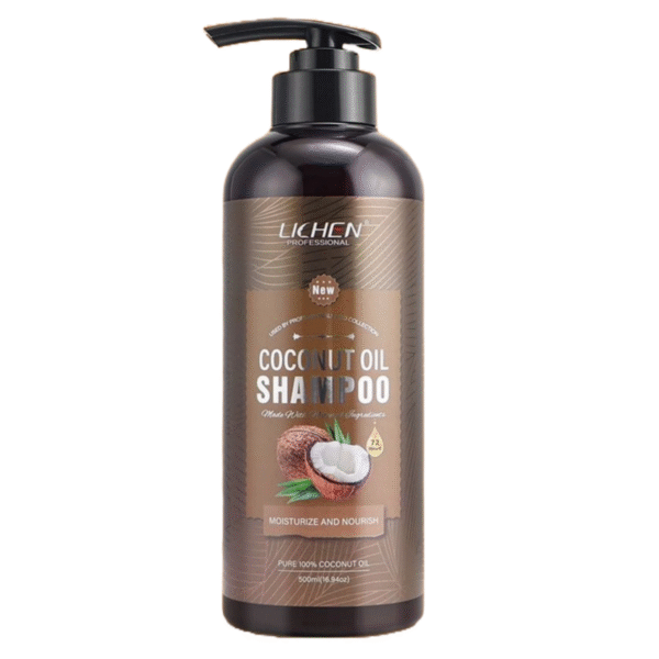 Lichen Hair Shampoo – Lichen Coconut Oil Shampoo, Sulfate Free, Paraben Free, Silicone Free, Color Safe, And Vegan Hair Shampoo – 500 Ml - Image 3